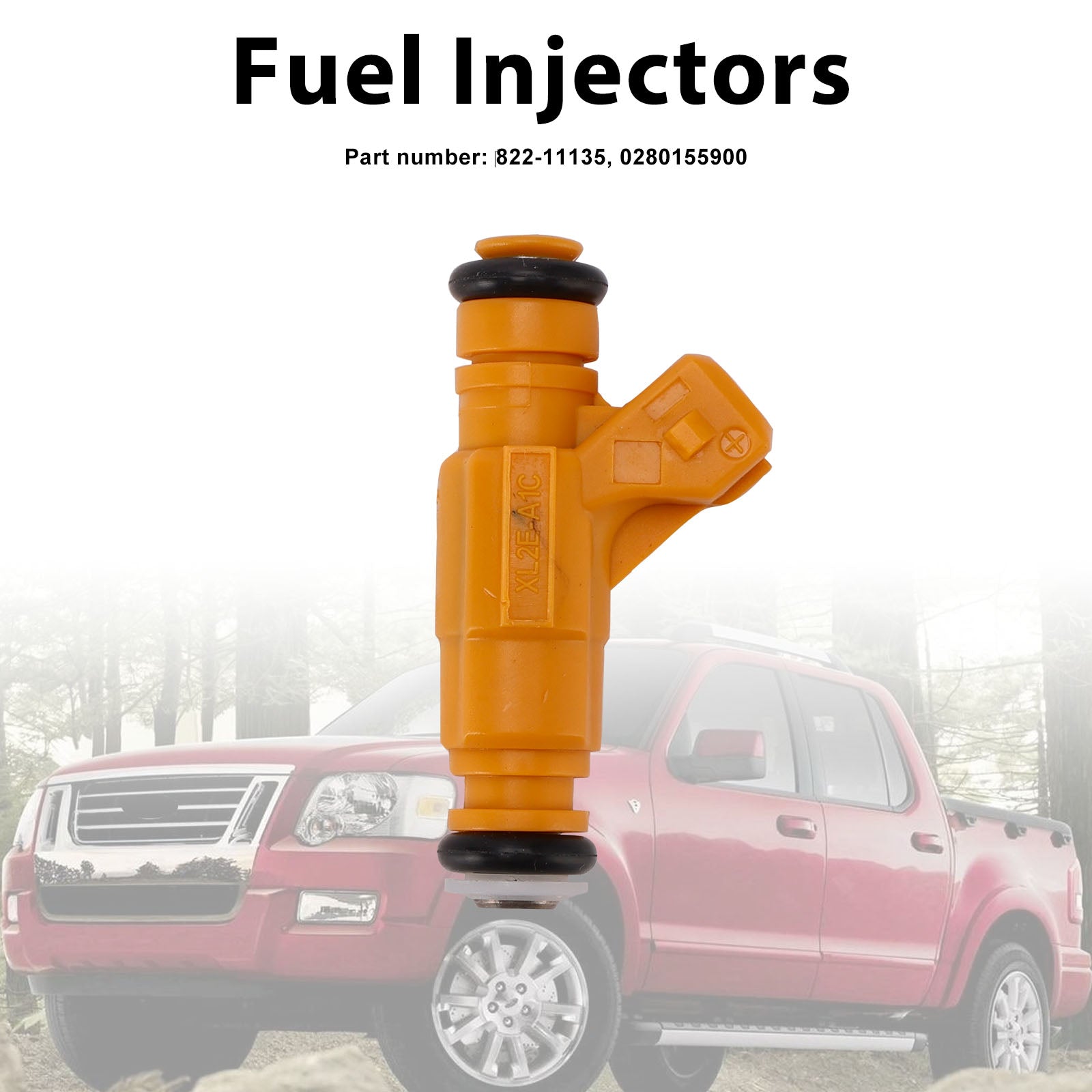 822-11135 Fuel Injectors ?0280155900 For Mercury Mountaineer Ford Explorer