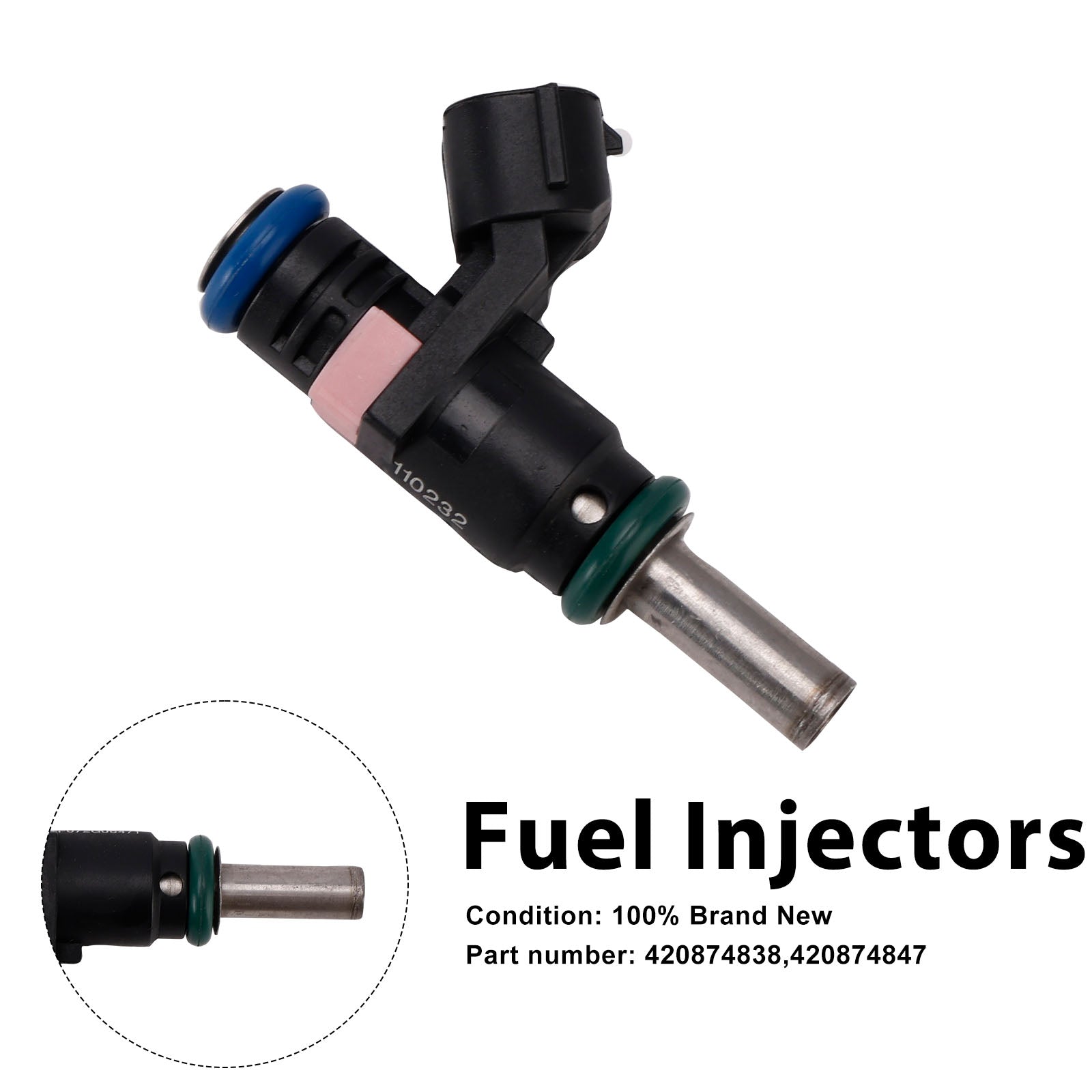 420874847 Fuel Injectors 420874838 For Sea-Doo SPARK GTR GTI GTS