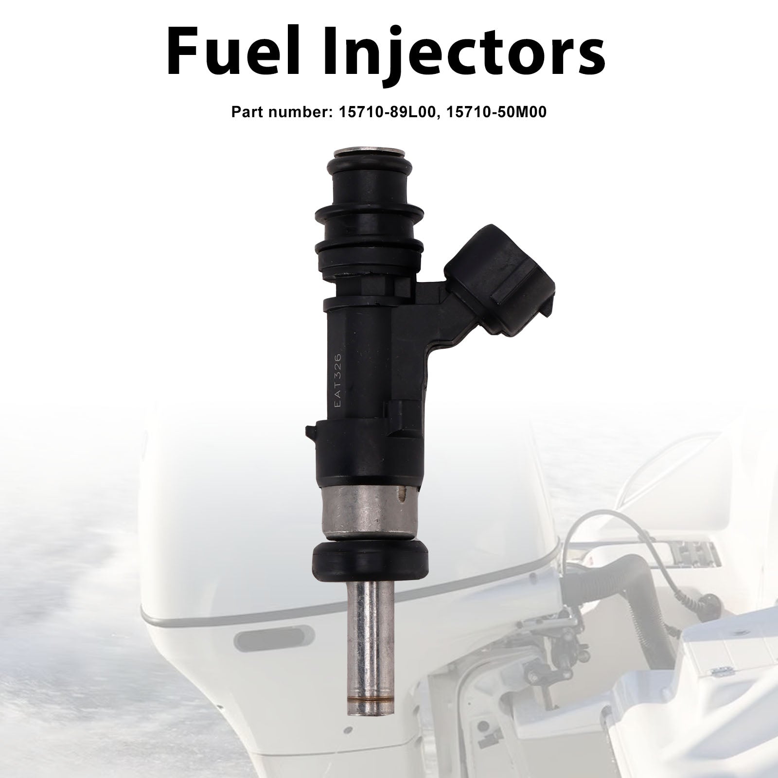 15710-89L00 Fuel Injectors 15710-50M00 For Suzuki Outboard 15HP 9.9HP 20HP