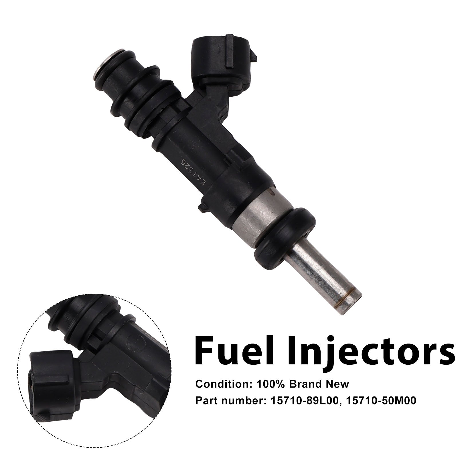 15710-89L00 Fuel Injectors 15710-50M00 For Suzuki Outboard 15HP 9.9HP 20HP