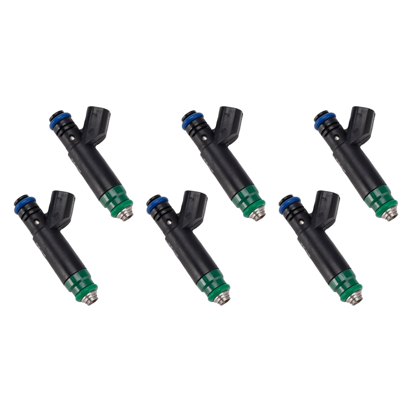 6PC 1F1Z9F593DA Fuel Injectors 9F593-214 For Mercury Monterey Ford Freestar