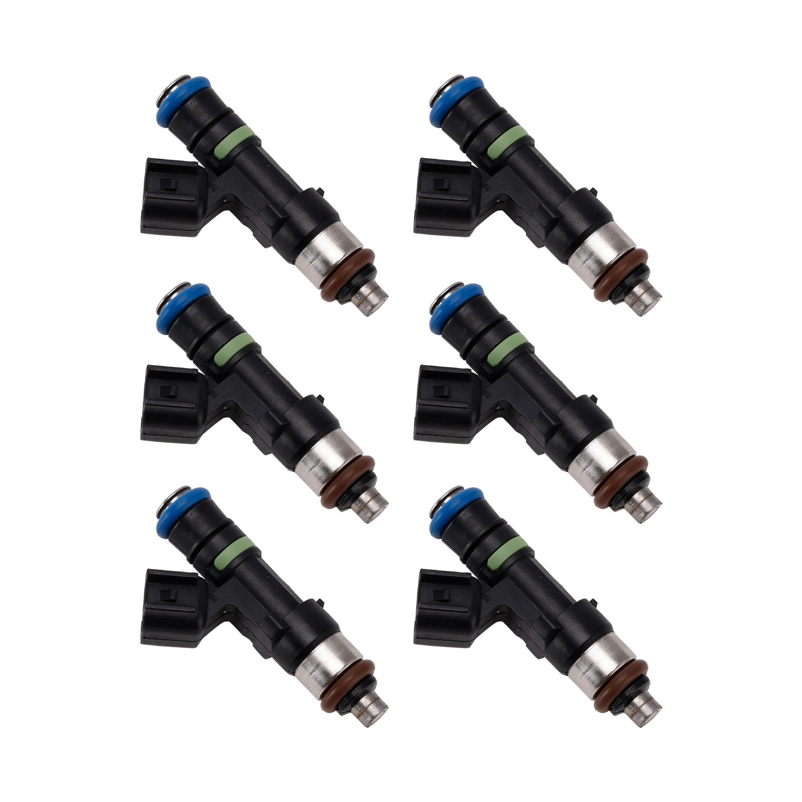 6PC 0280158055 Fuel Injectors 5L2Z9F593CA For Mercury Mountaineer Ford Explorer