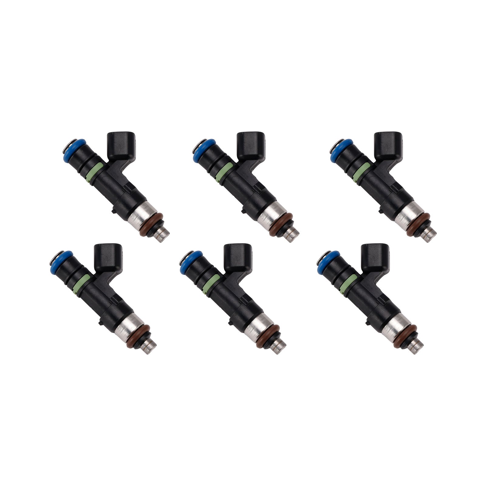 6PC 0280158055 Fuel Injectors 5L2Z9F593CA For Mercury Mountaineer Ford Explorer
