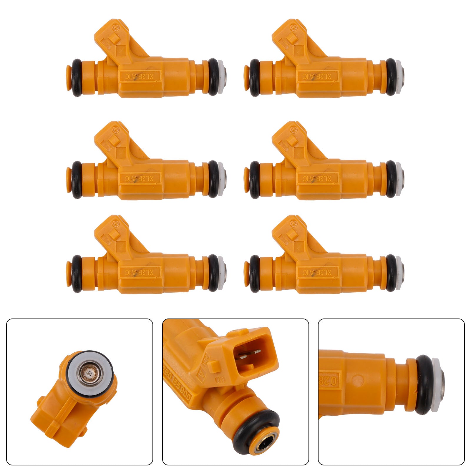 6PC 822-11135 Fuel Injectors ?0280155900 For Mercury Mountaineer Ford Explorer