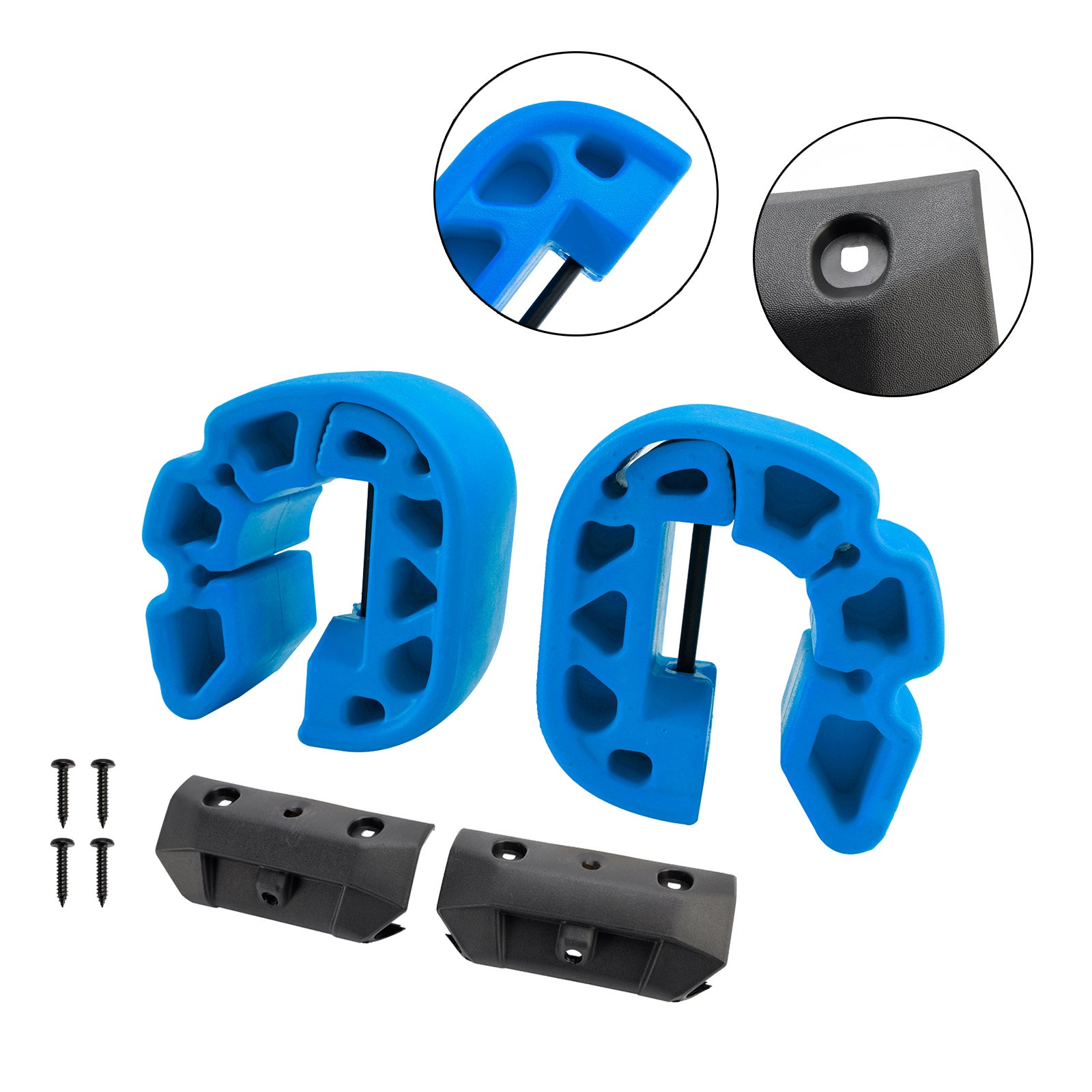 Snap-In Fenders Bumper Anti Crash Kit 295100418 295100729 Blue For Sea-Doo Gtx