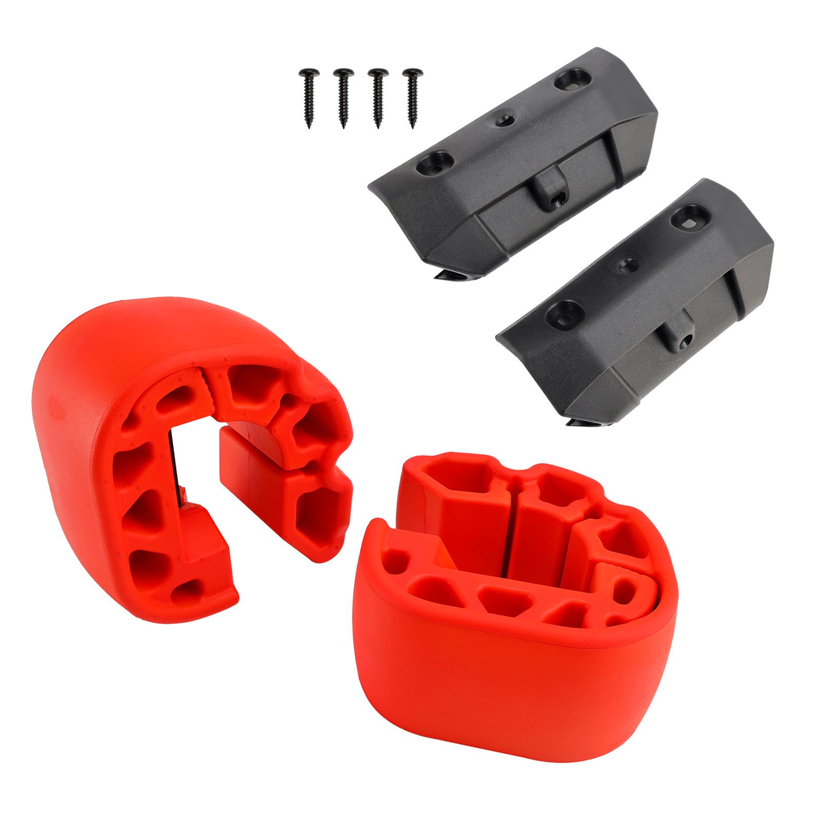 Snap-In Fenders Bumper Anti Crash Kit 295100418 295100729 Red For Sea-Doo Gtx