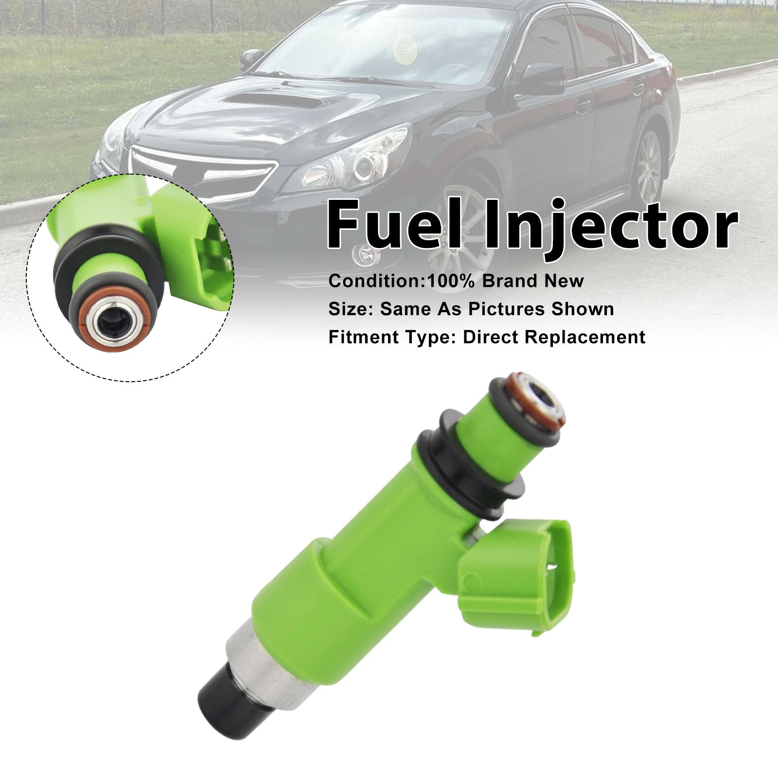 1Pcs Fuel Injector For Subaru Legacy 2010-19 Tribeca 2008-2014 16611-AA740