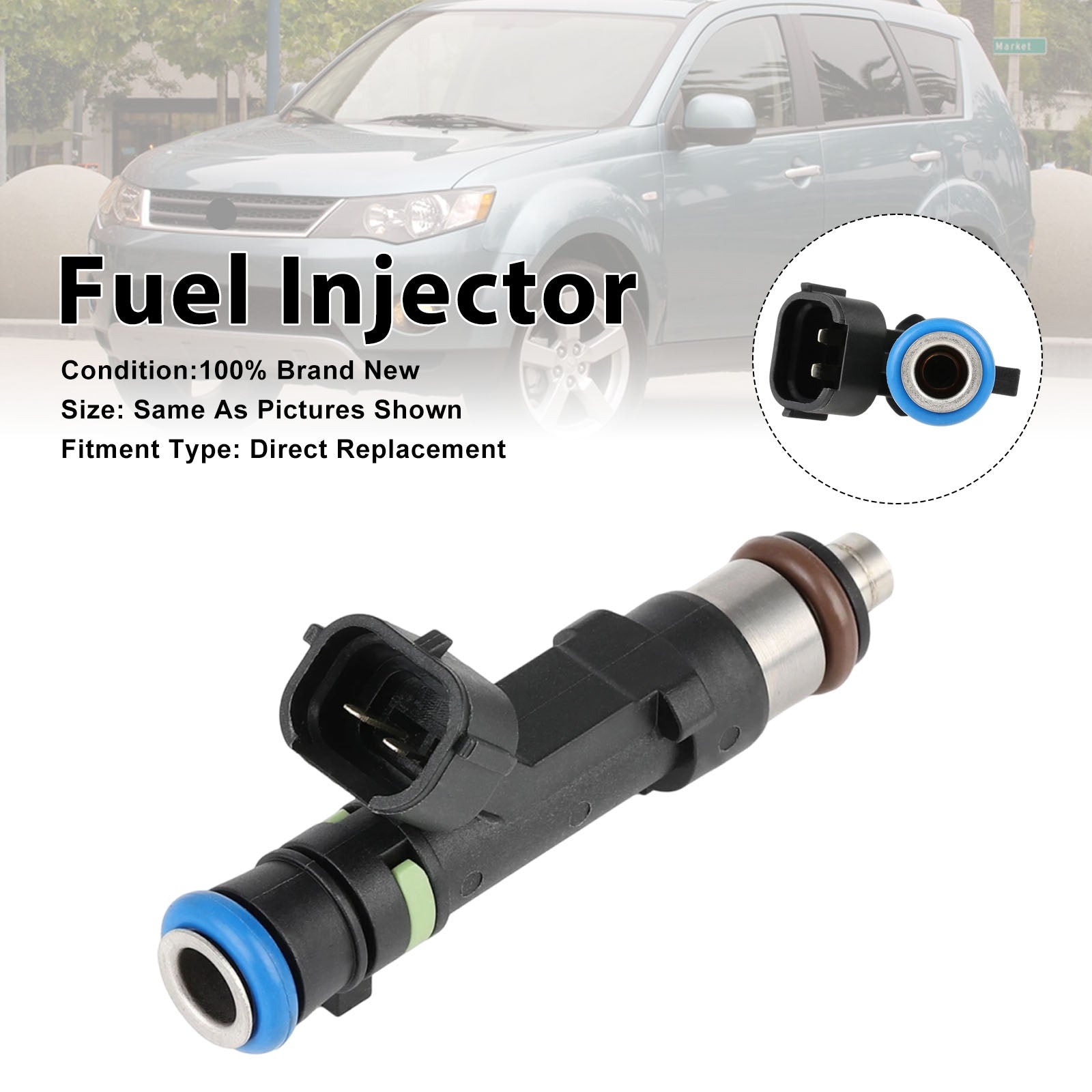 1Pcs Fuel Injector For Mitsubishi Outlander 3.0L V6 2007-2013 1465A080