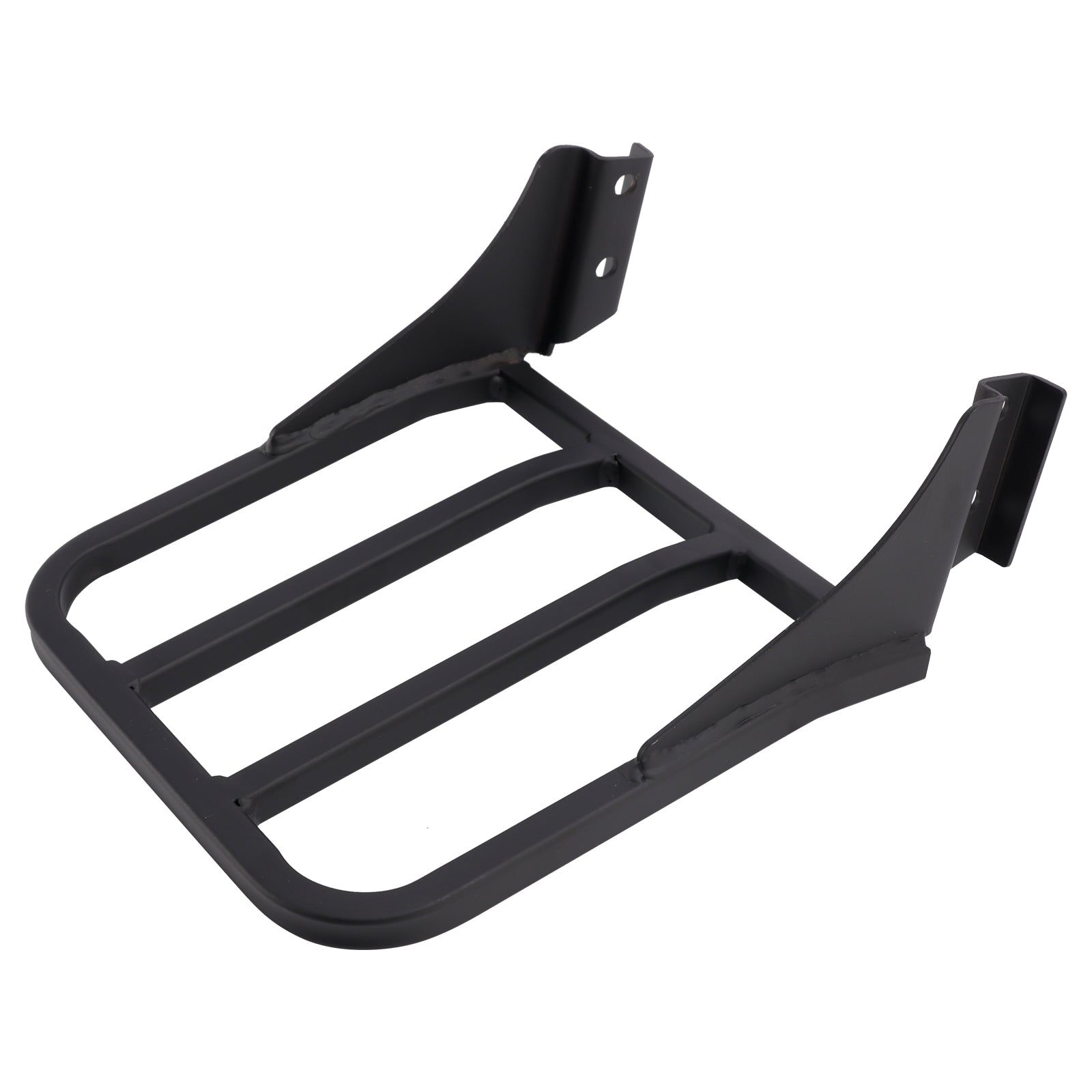 Sissy Bar Backrest Luggage Rack For Heritage Softail Dyna Sportster 1986+ Black