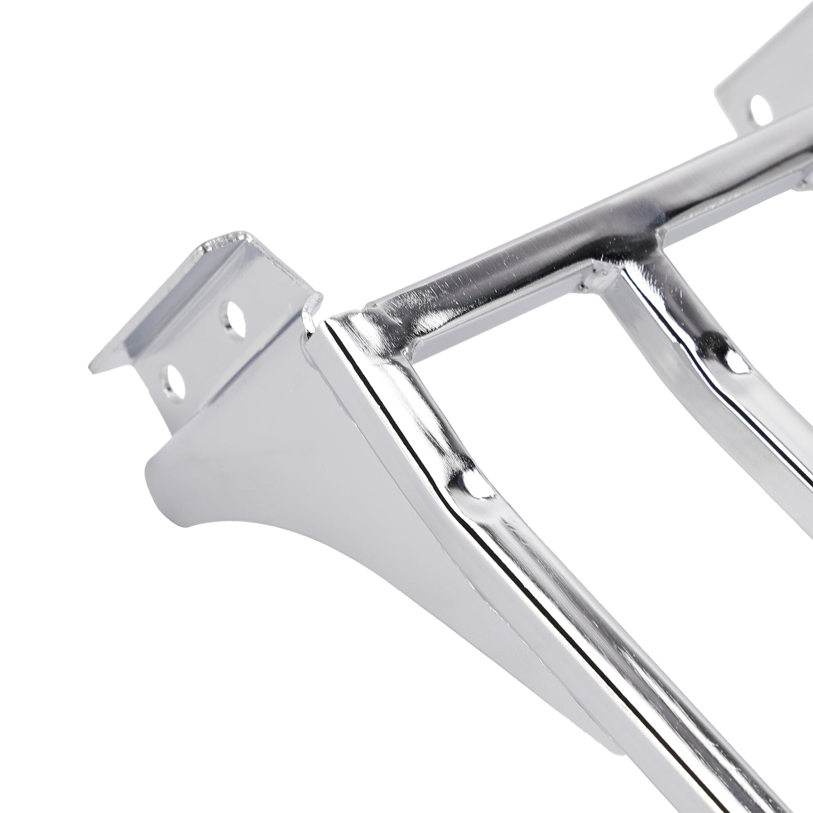 Sissy Bar Backrest Luggage Rack For Heritage Softail Dyna Sportster 1986+ Chrome