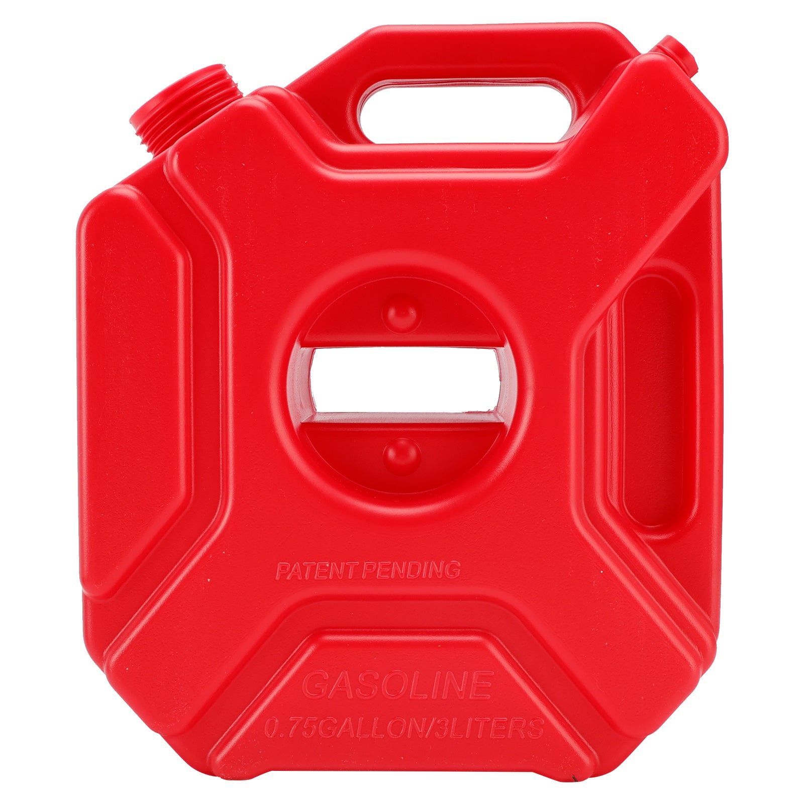3L Oil Gas Container Anti-static Jerry Can Fuel Tank Red For Touring Adventure