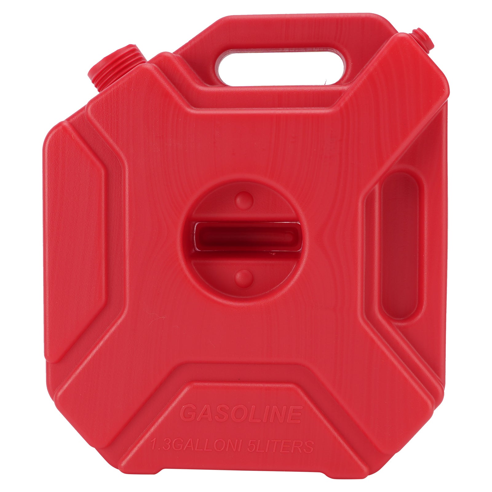 5L Oil Gas Container Anti-static Jerry Can Fuel Tank Red For Touring Adventure