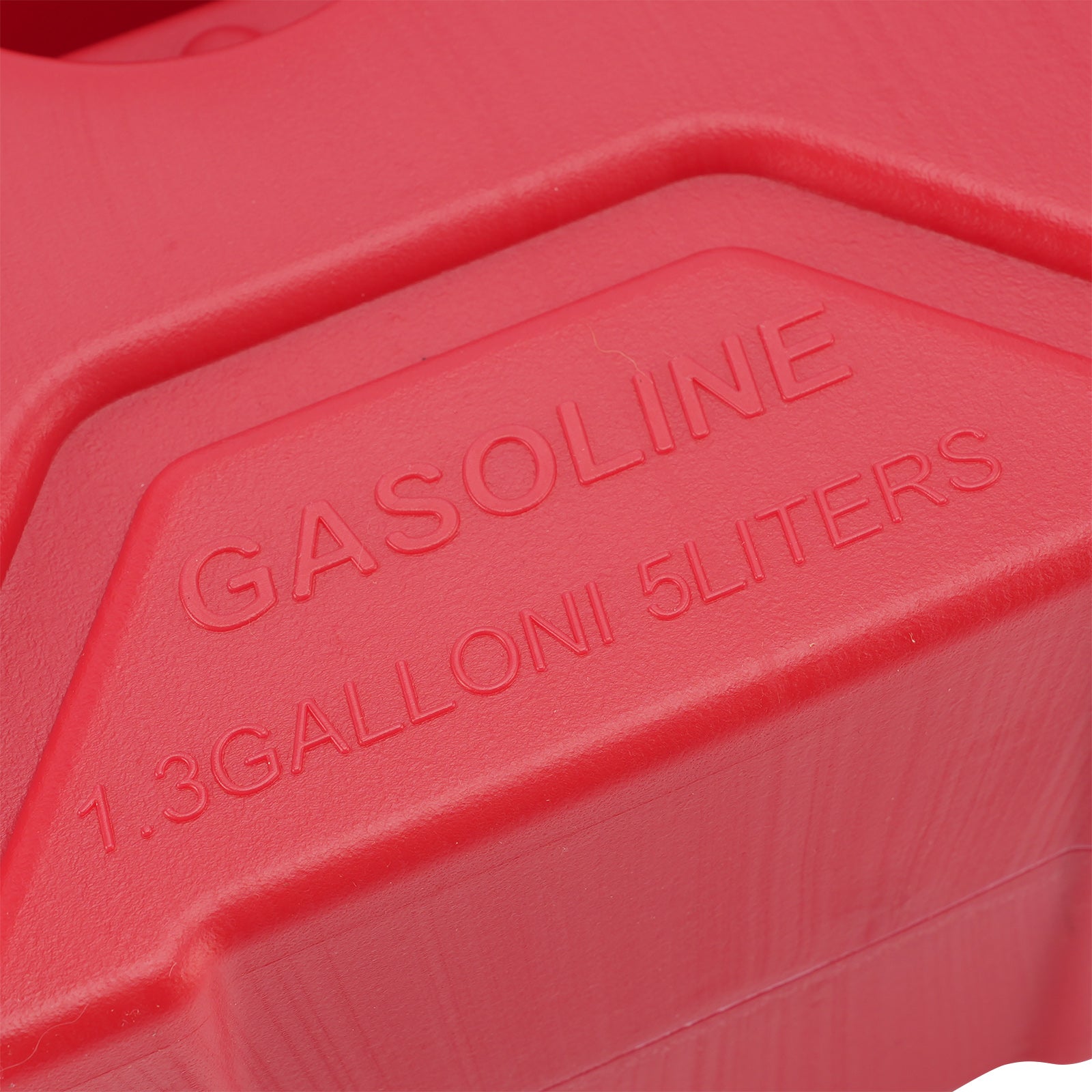 5L Oil Gas Container Anti-static Jerry Can Fuel Tank Red For Touring Adventure