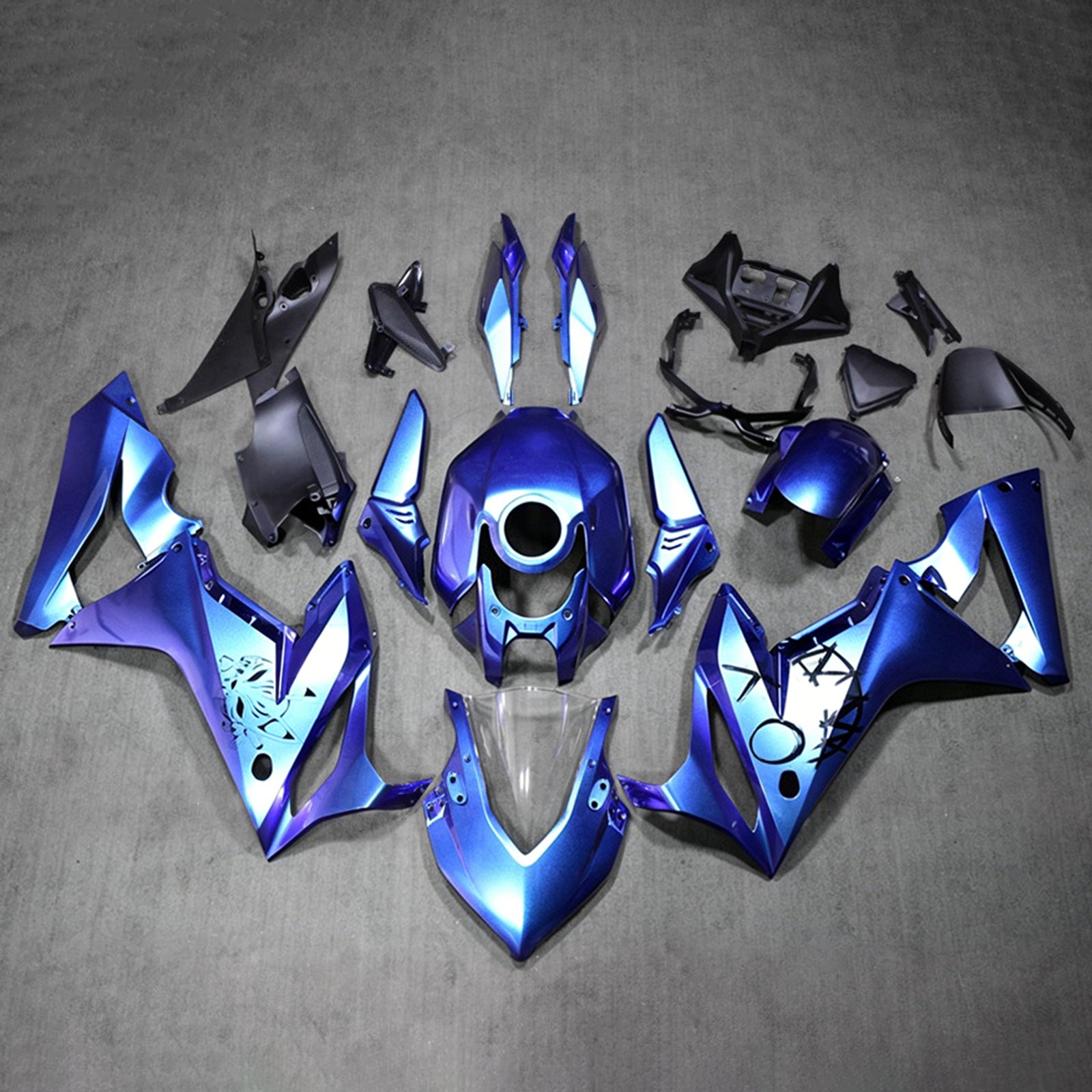 Injection Fairing Kit Bodywork Plastic ABS For Honda CBR650R 2021-2023