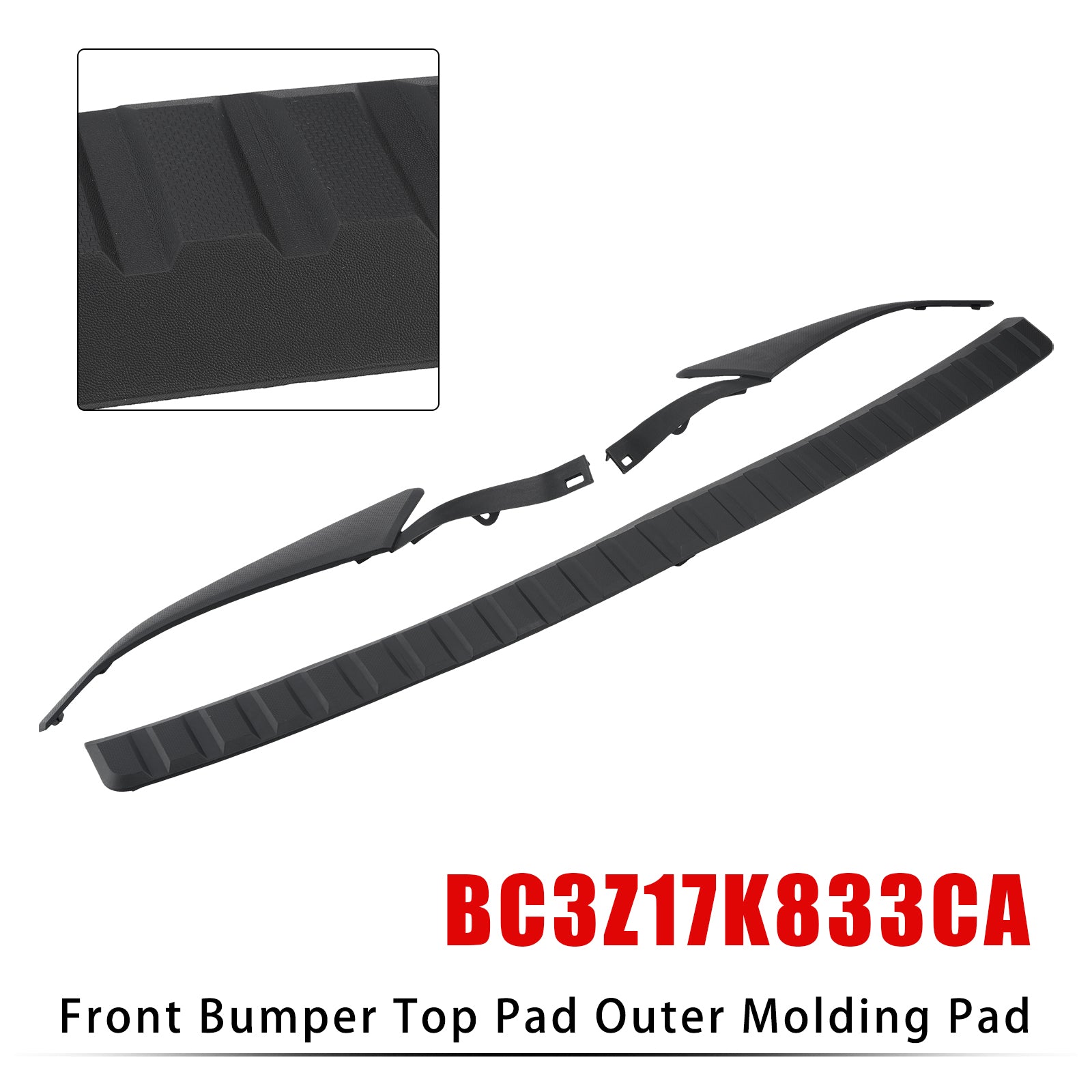 Front Bumper Left Driver Air Duct FL3Z-17F803-A for Ford F-150 2015-2017