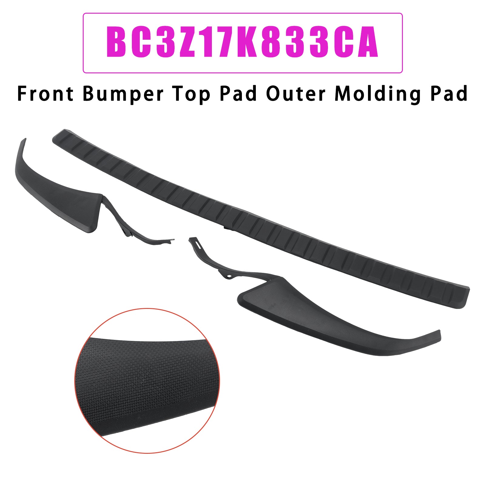 Front Bumper Left Driver Air Duct FL3Z-17F803-A for Ford F-150 2015-2017