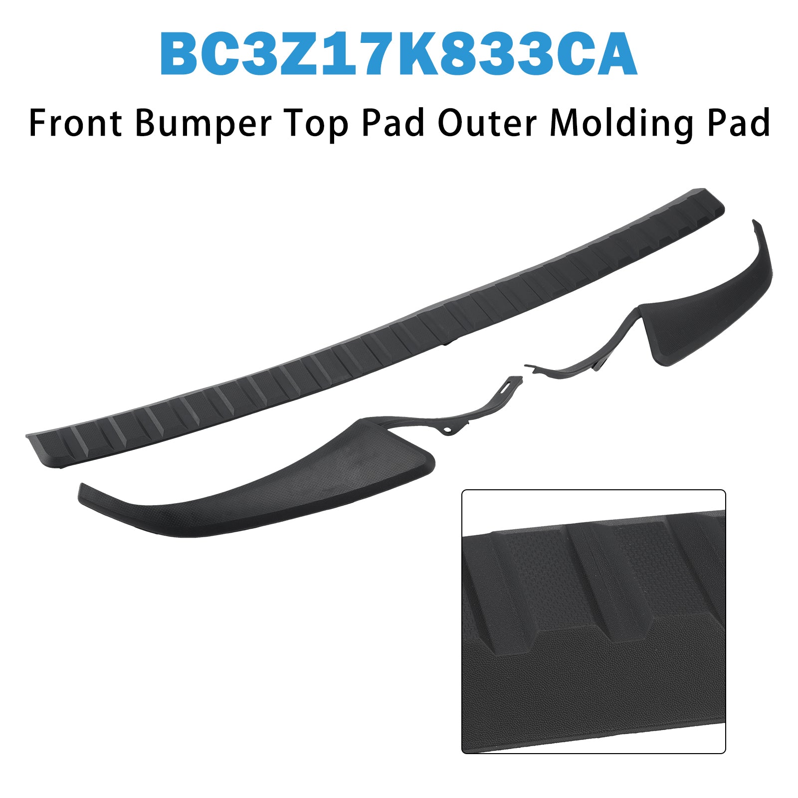 Front Bumper Left Driver Air Duct FL3Z-17F803-A for Ford F-150 2015-2017