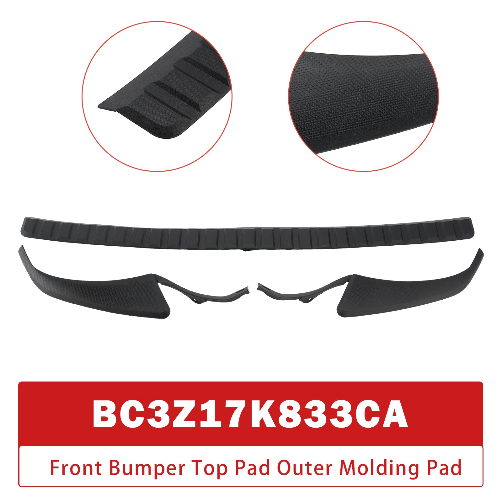 Front Bumper Left Driver Air Duct FL3Z-17F803-A for Ford F-150 2015-2017