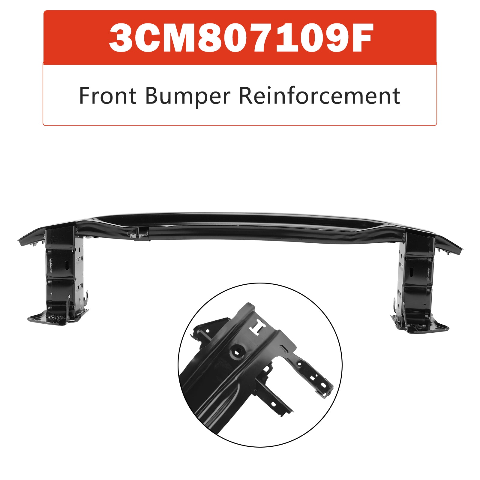 Front Bumper Top Pad Outer Molding Pad for Ford F250 F350 F450 F550 2011-2016