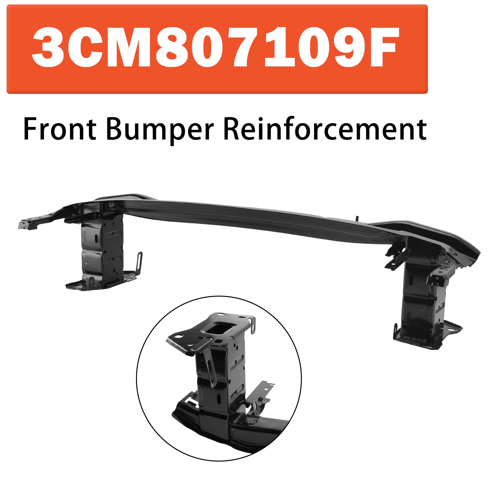 Front Bumper Top Pad Outer Molding Pad for Ford F250 F350 F450 F550 2011-2016
