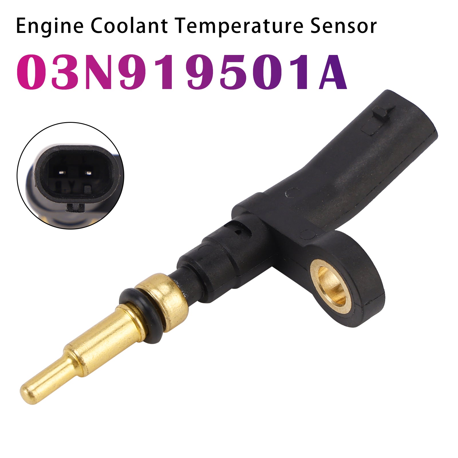 Engine Coolant Temperature Sensor 03N919501A for VW Transporter T6