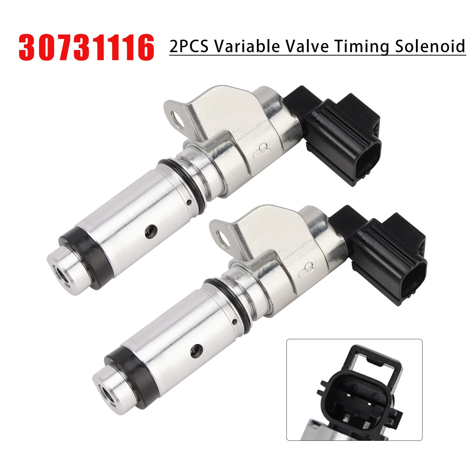 2PCS Variable Valve Timing Solenoid 30731116 for Volvo S60 S80 V60 V70 3.0L