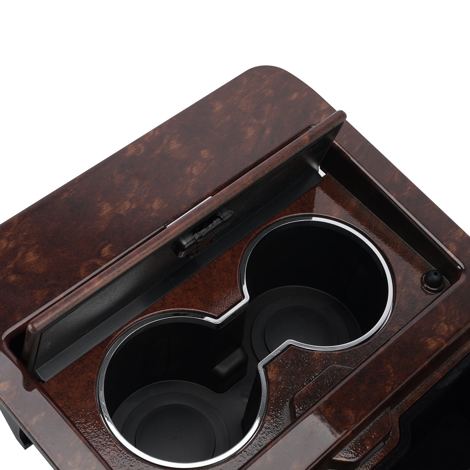 Console Cup Holder Woodgrain 23164631 For GMC Sierra 2007-2014
