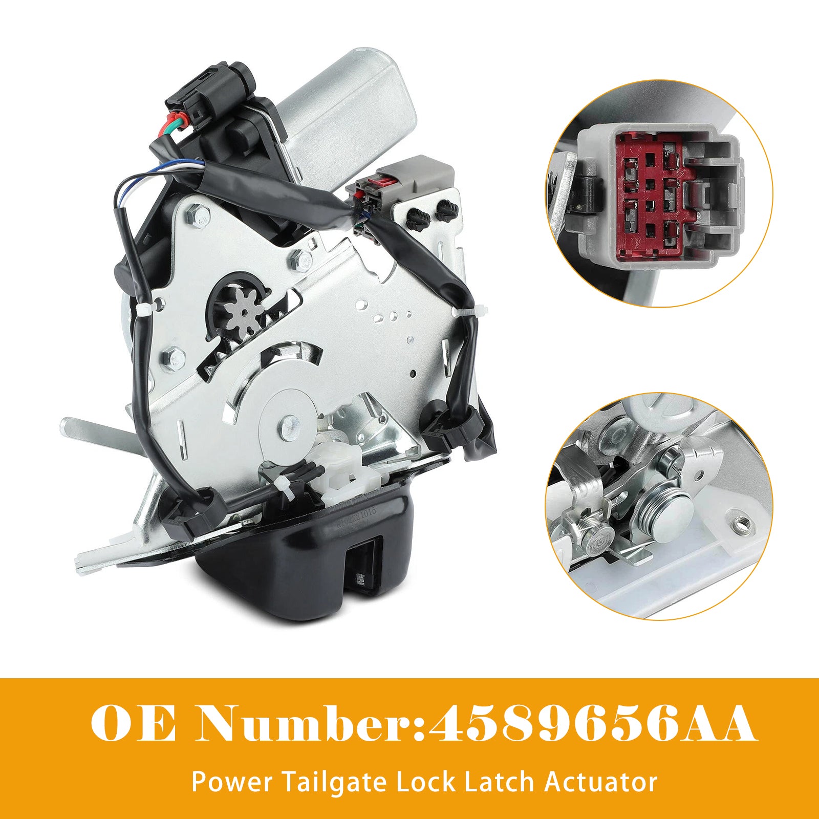 Rear Tailgate Lock Actuator 4589656AA for Dodge Durango Jeep Grand Cherokee