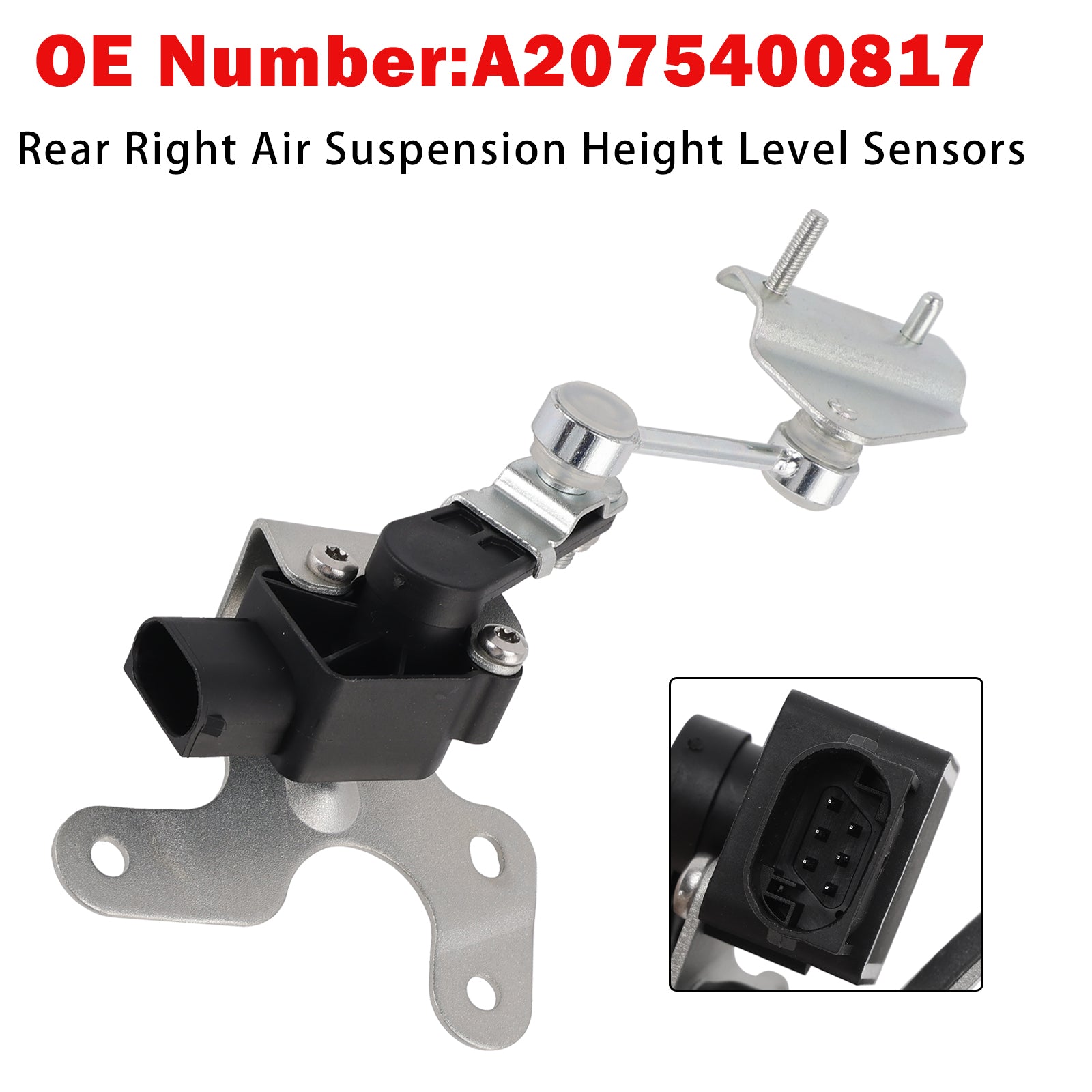 Rear Right Air Suspension Height Level Sensors For Mercedes W212 S212 A207 C207 X204