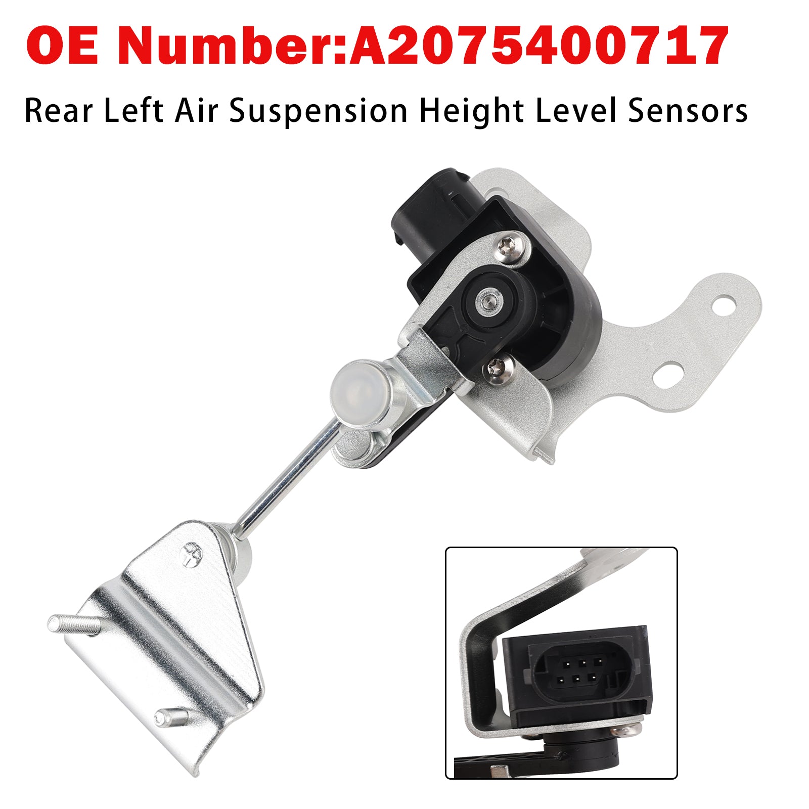 Rear Left Air Suspension Height Level Sensors For Mercedes W212 S212 A207 C207 X204