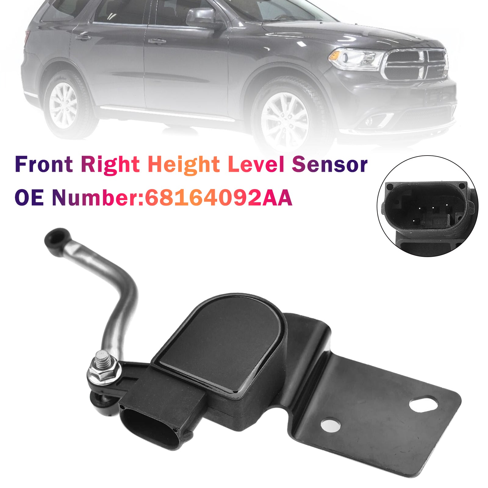 Front Right Height Level Sensor 68164092AA For Jeep Grand Cherokee 2011-2015