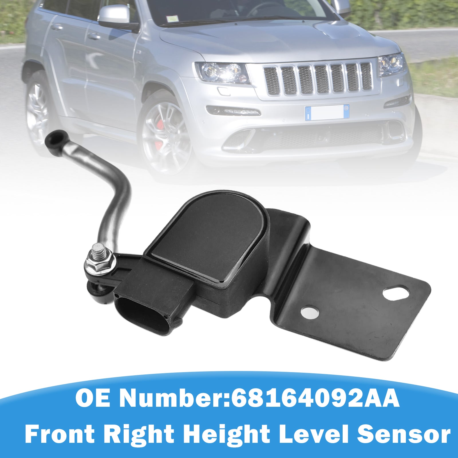 Front Right Height Level Sensor 68164092AA For Jeep Grand Cherokee 2011-2015