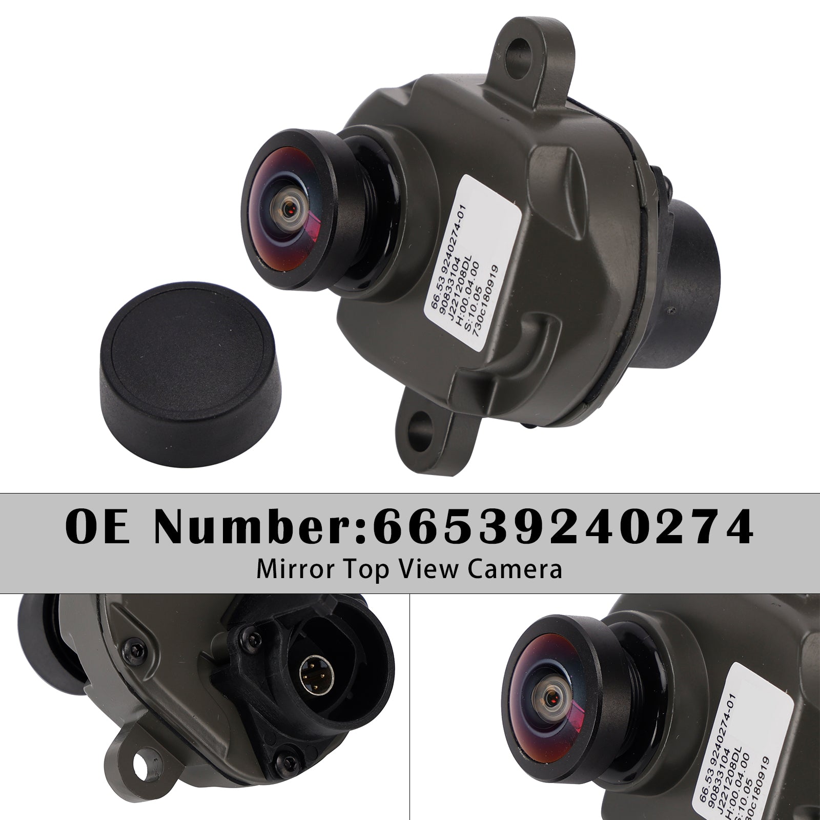 Left or Right Side Bumper/Mirror Top View Camera For BMW 328 335 440 535 650 11-18