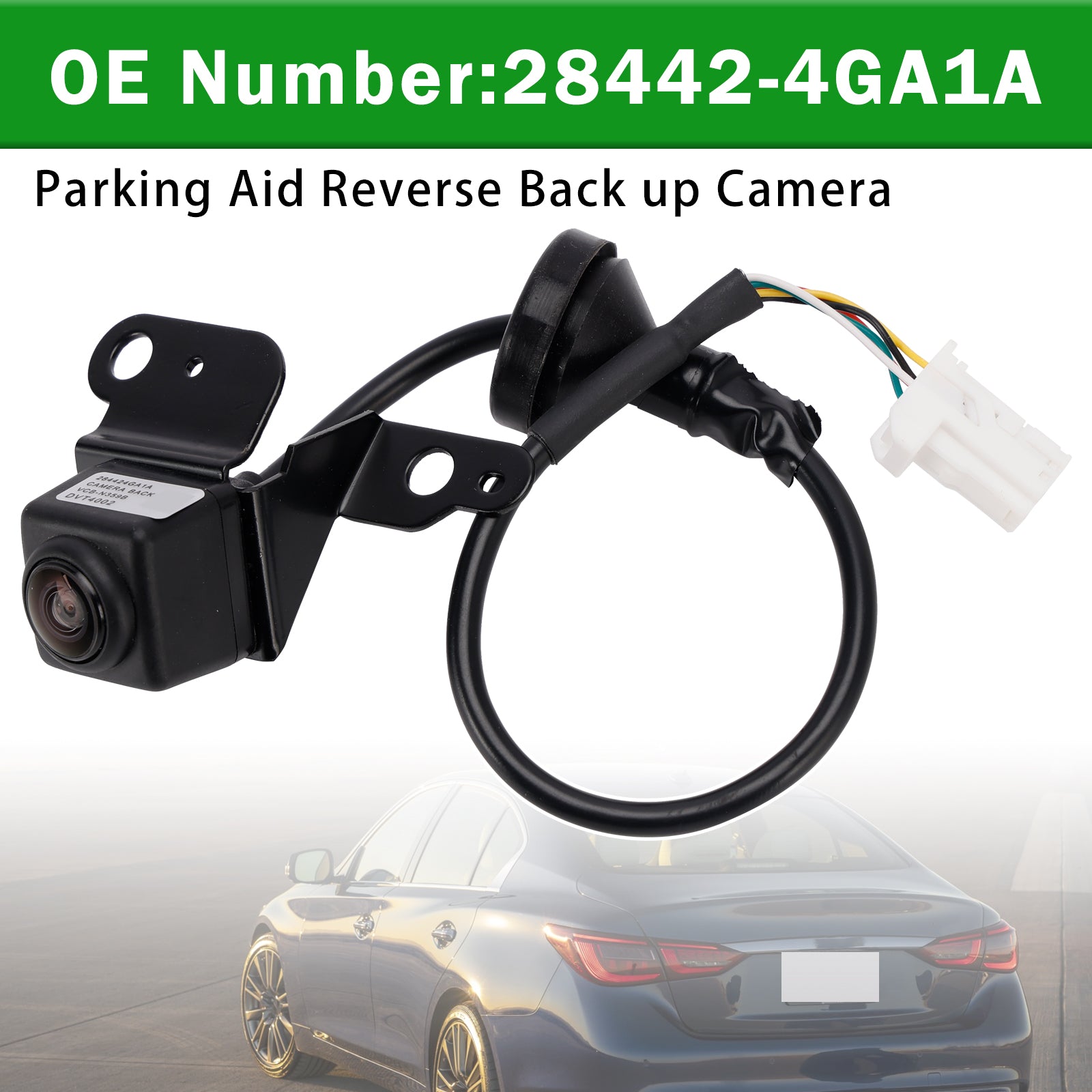 Parking Aid Reverse Back up Camera 28442-4GA1A For Infiniti Q50 2014-2019