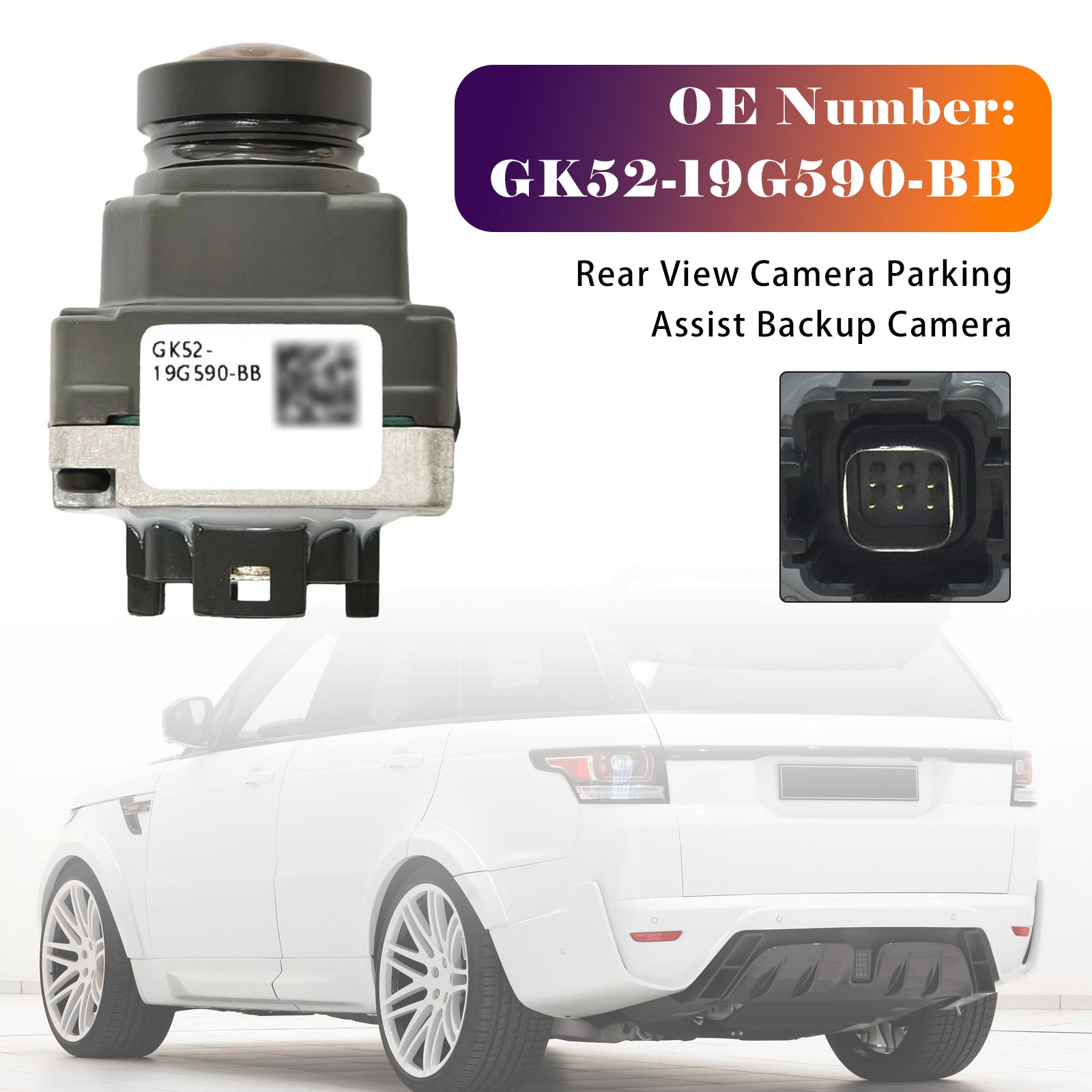 Rear Parking Assist Camera GK52-19G590-BB for Jaguar Land Rover Range Rover