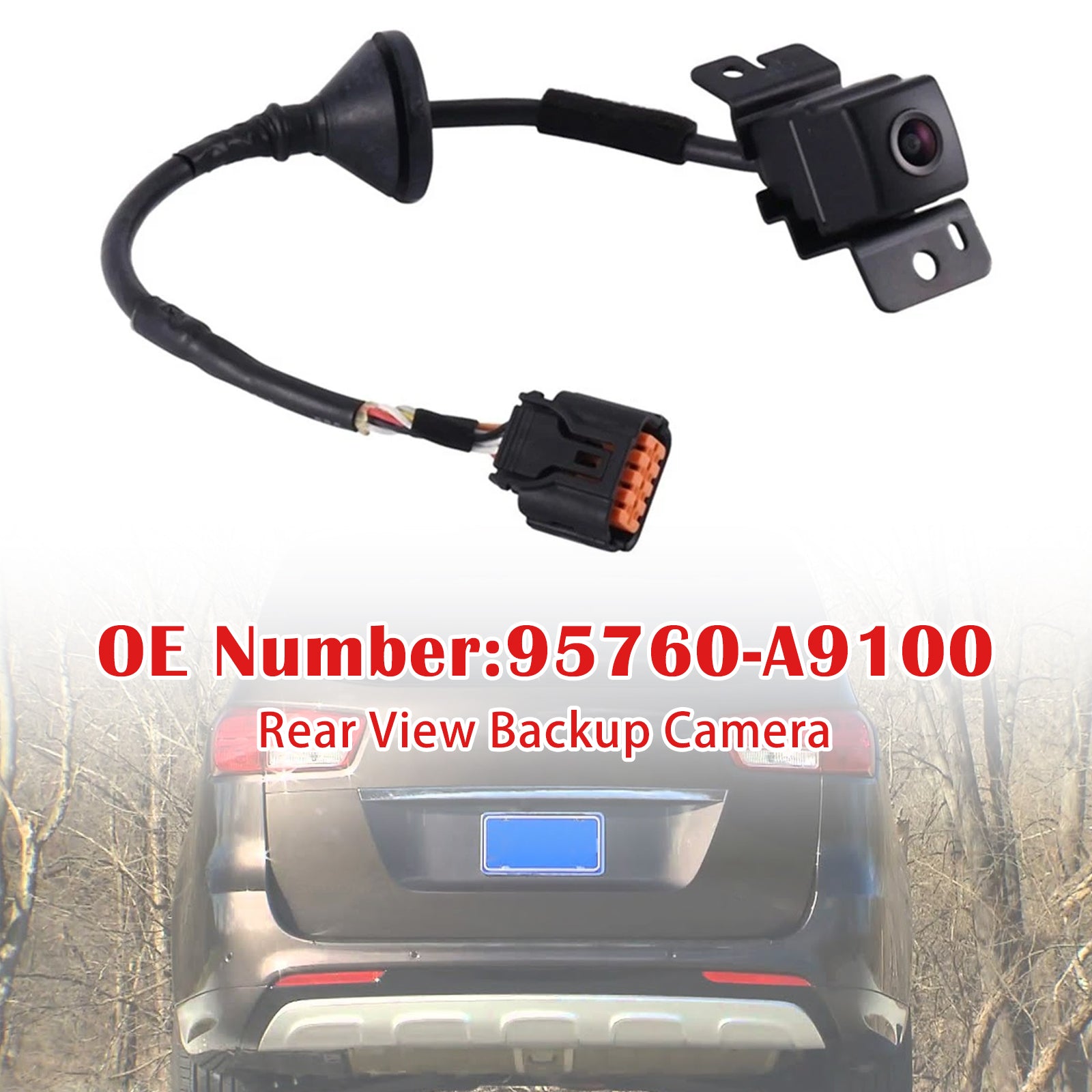Rear View Backup Camera 95760-A9100 For Kia Sedona 2015-2018 V6 3.3L