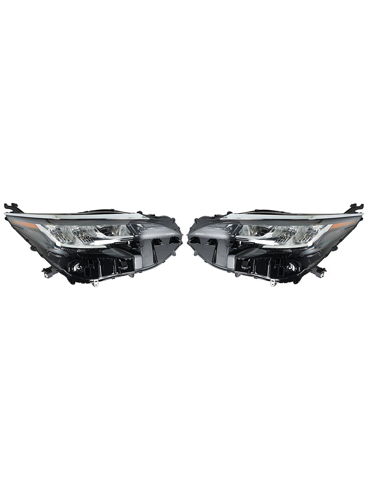 Left+Right LED Headlight Assembly LED For Toyota Sienna LE XLE 2021-2022
