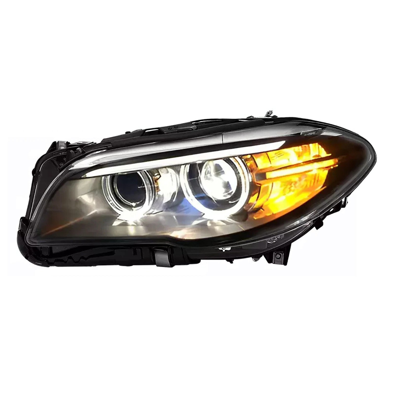 Front Left+Right HID Xenon Headlight W/o AFS For BMW 5Series 528i 535i 2014-2017