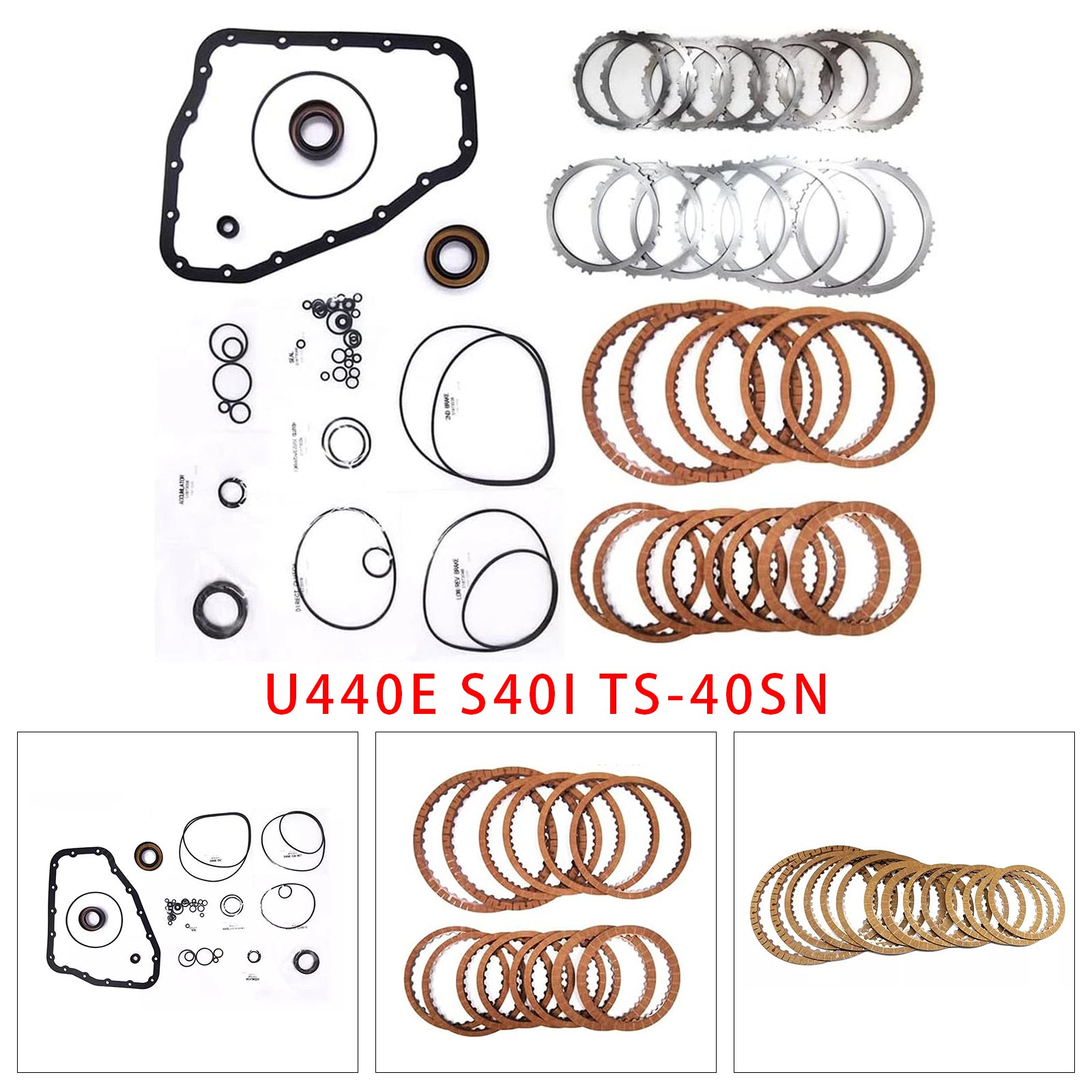 U440E S40I TS-40SN Transmission Rebuild Master Kit Seal Fits For Toyota
