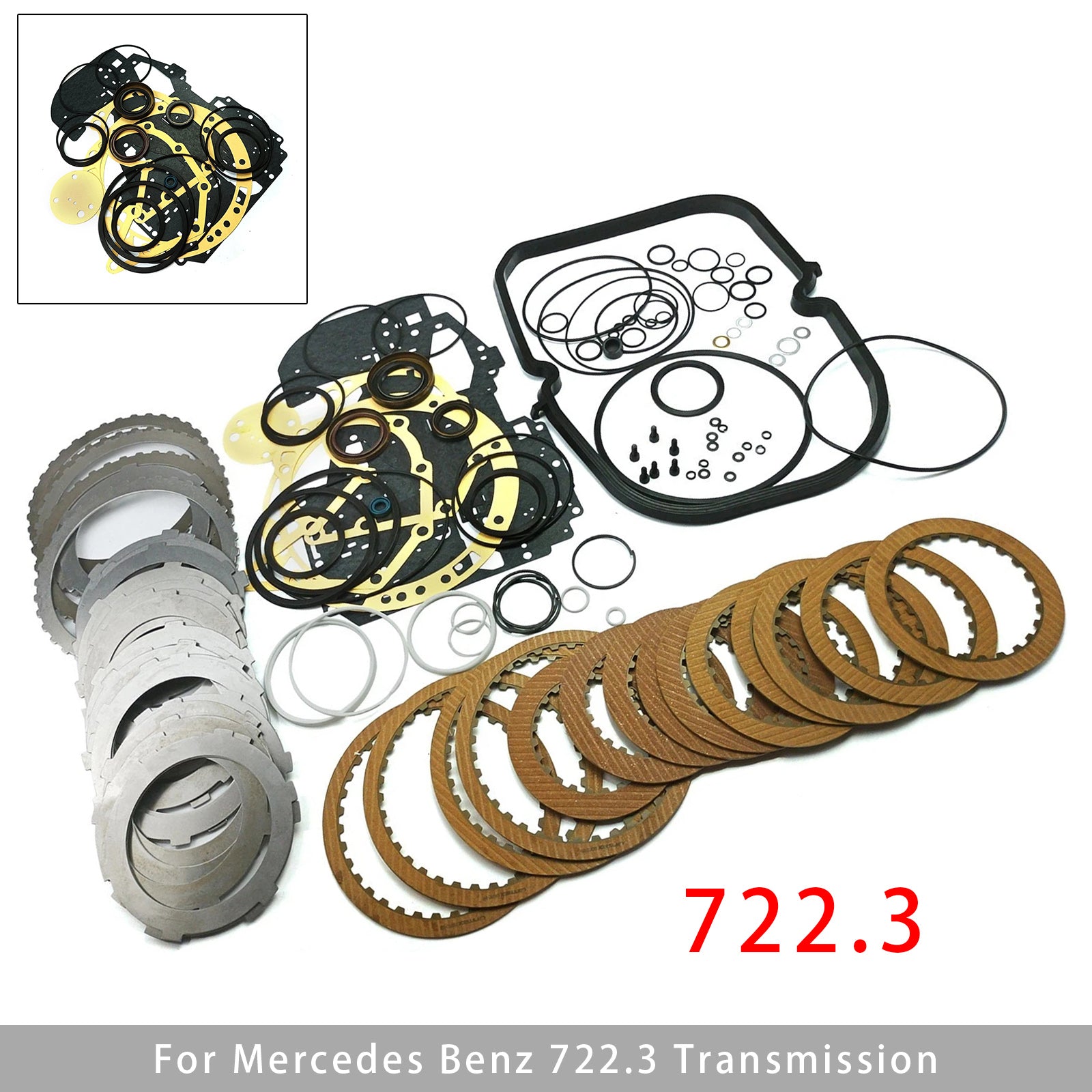 722.3 Transmission Master Rebuild Kit Overhaul Friction Discs For Mercedes