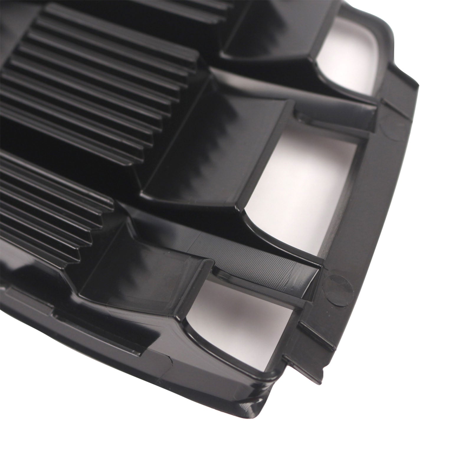 Black Front Bumper Fog Light Grille Grill Cover Bezel Fit Audi A5 2017-2019