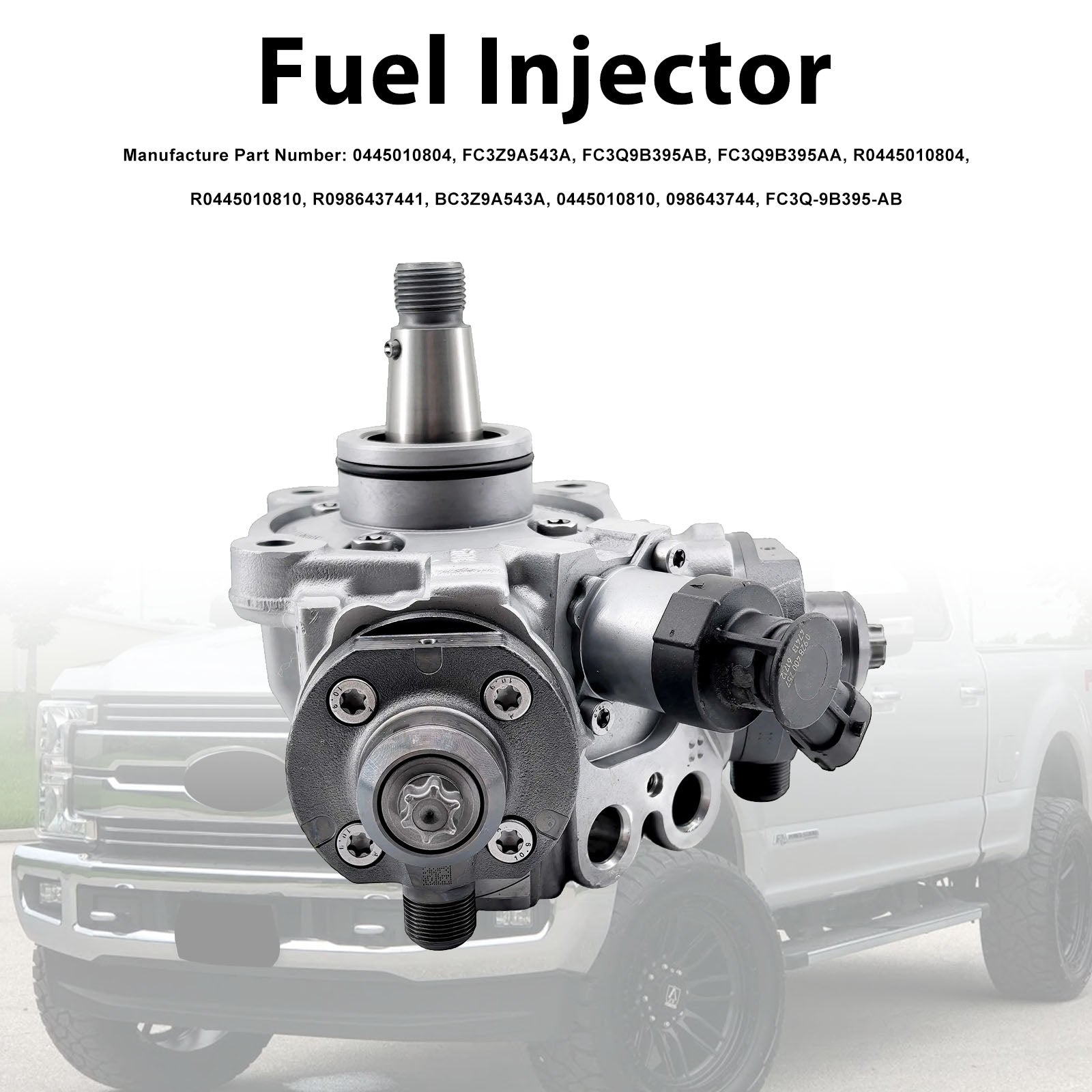 High Pressure Fuel Pump FC3Q-9B395-AB Fit Ford 6.7L Powerstroke Fit 0445010804