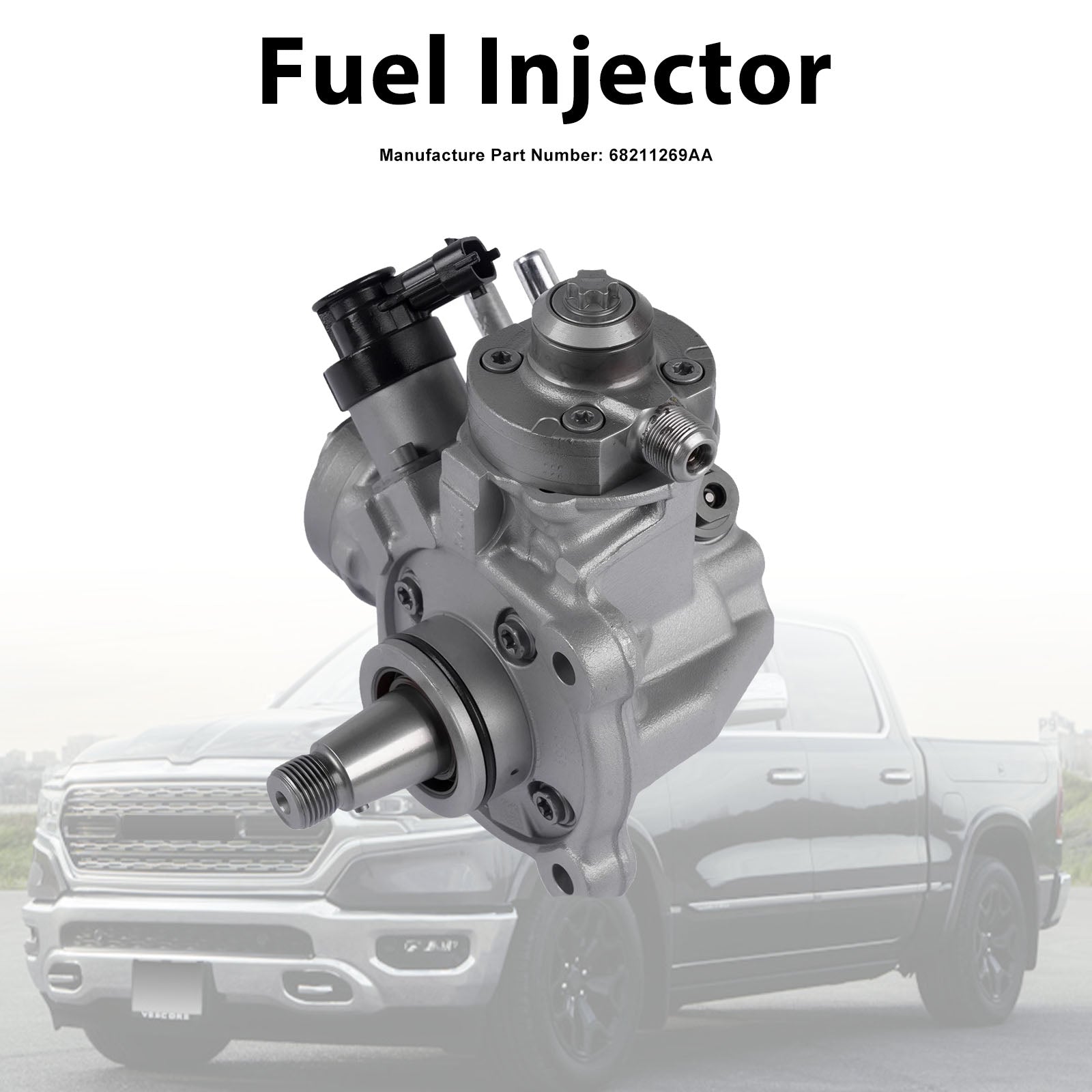 High Pressure Fuel Pump 68211269Aa Fit Dodge Ram Ecodiesel 3.0L 2014-2019