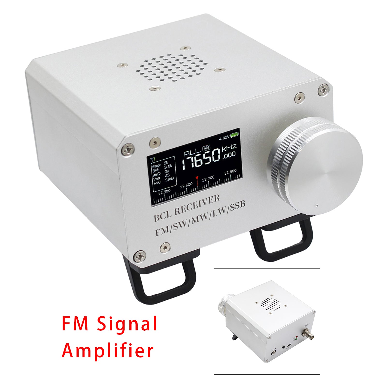 Si4732 Full-Band Radio Receiver BCL High-Performance Radio Receiver FM LW MW SW