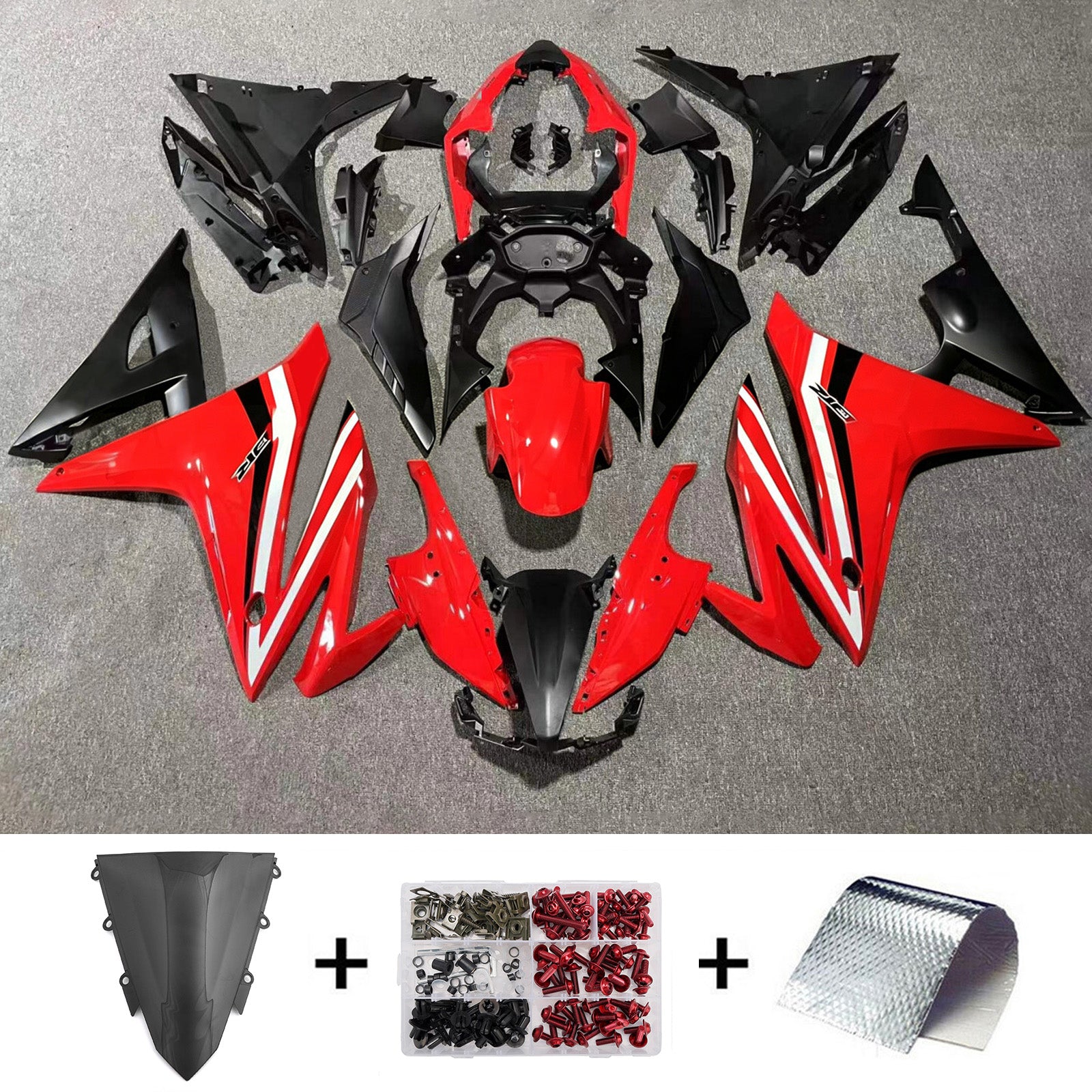 Injection Fairing Kit Bodywork Plastic ABS For Honda CBR500R 2016-2018