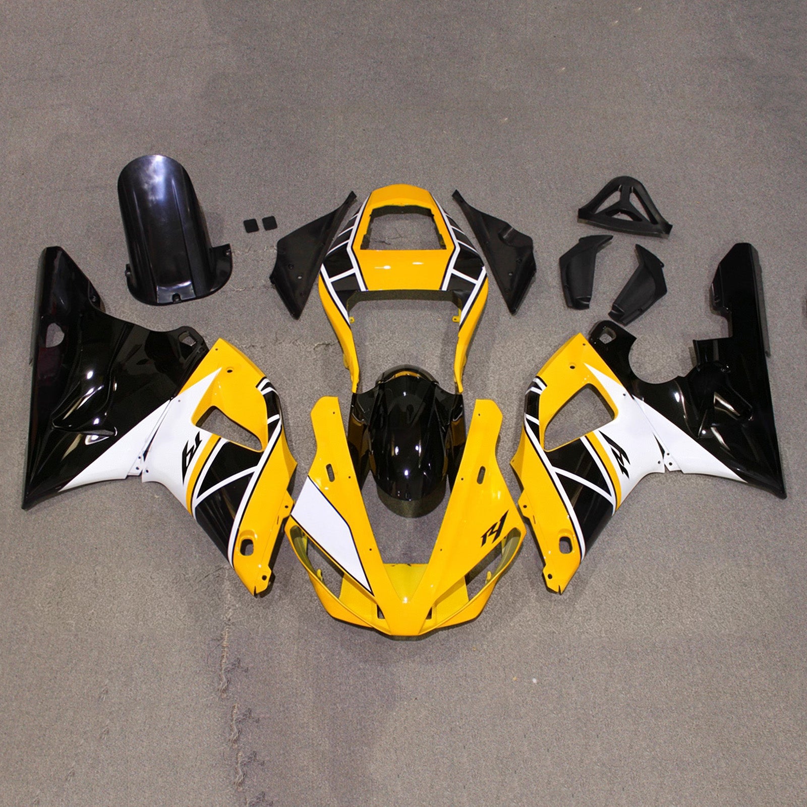 Injection Fairing Kit Bodywork Plastic ABS fit For Yamaha YZF-R1 2000-2001