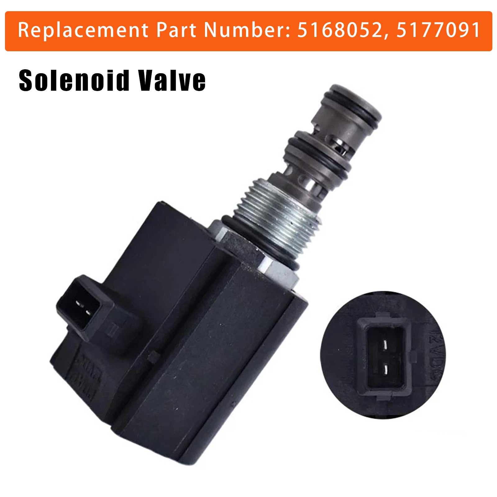 5168052 Solenoid Valve For Ford New Holland 8260 T4.75V T4060F T4030 TM165 T4040
