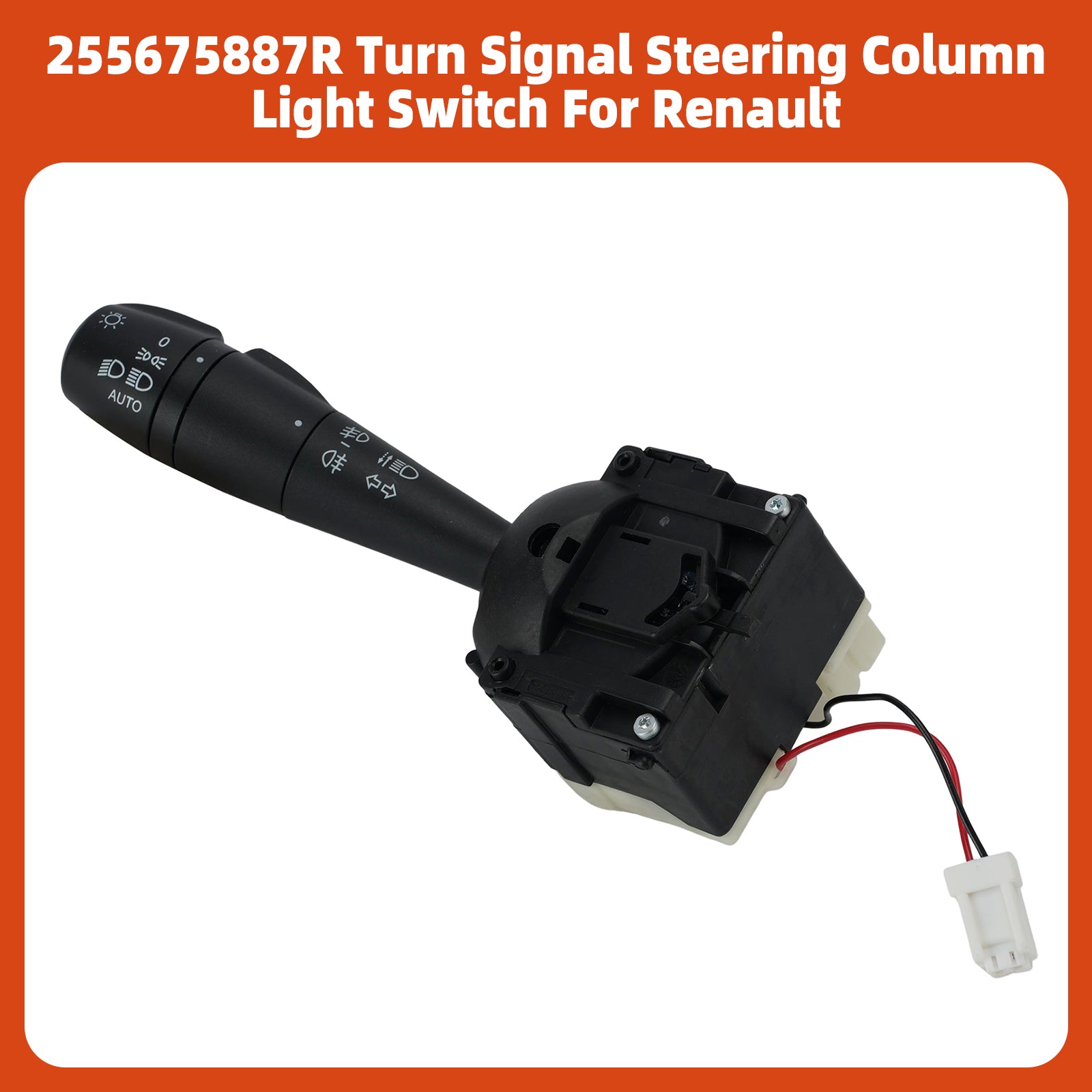 255675887R Turn Signal Steering Column Light Switch For Renault Clio 2012-2021