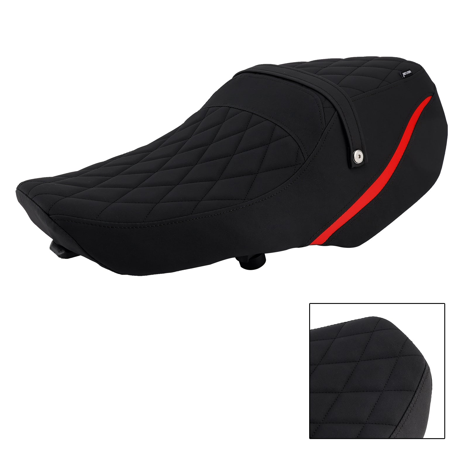 Front Raider Seat Driver Cushion Pu Fit Red For Yamaha Xsr900 Xsr 900 22-25
