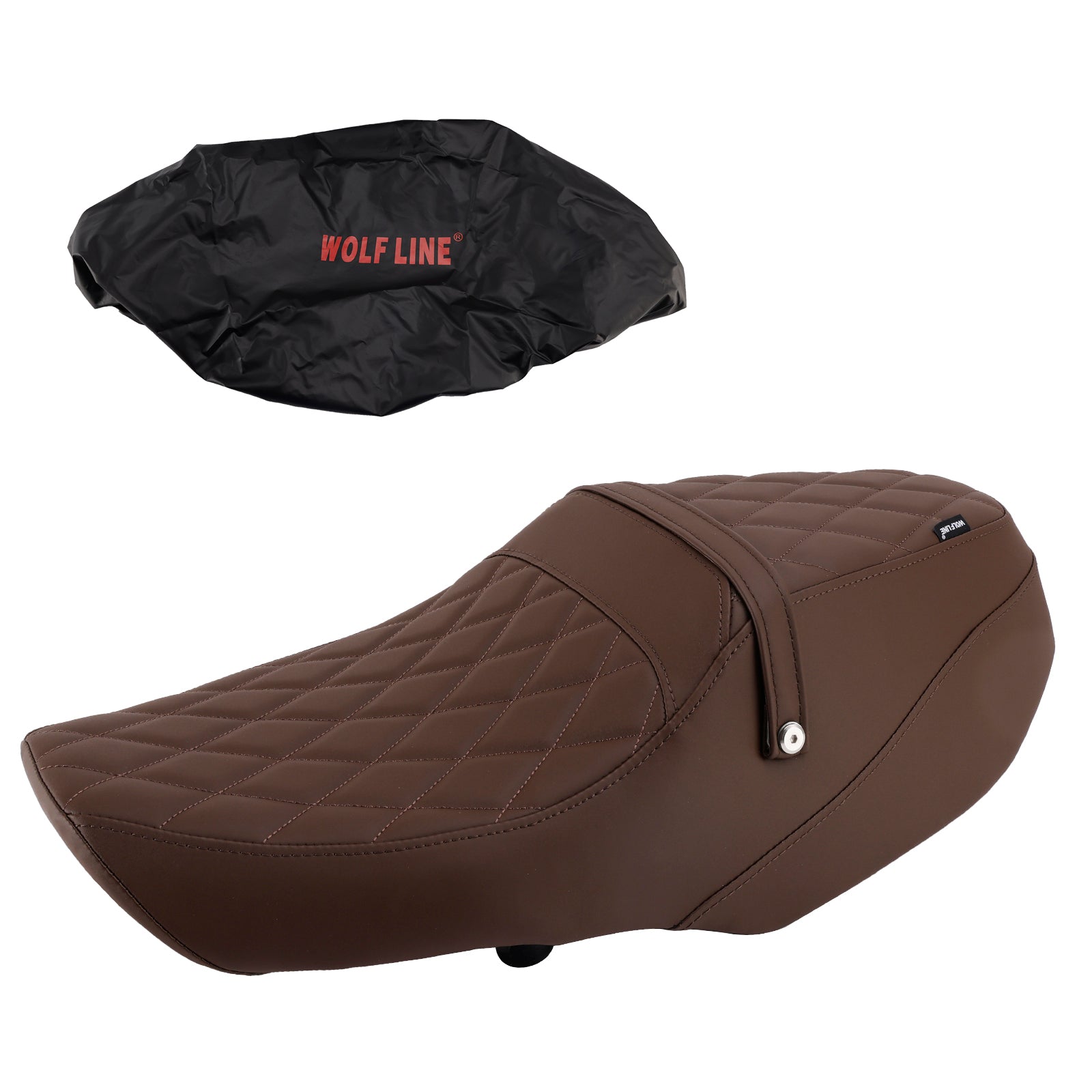 Front Raider Seat Driver Cushion Pu Fit Brown For Yamaha Xsr900 Xsr 900 22-25